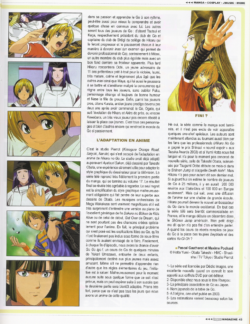 Page 4 de l'article paru dans Kogaru n° 7