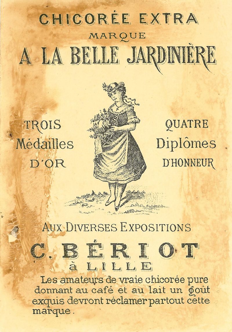 Chromo chicorée Bériot circa 1900